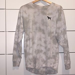 VS PINK tie dye shirt